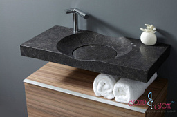 Столешница для ванной из искусственного камня TT7105 Empire Grey