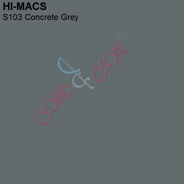 Hi-Macs S103 Concrete Grey