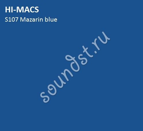Hi-Macs S107 Mazarin Blue