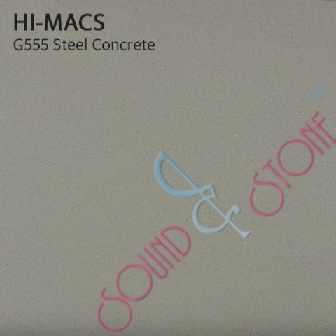 Hi-Macs G555 Steel Concrete