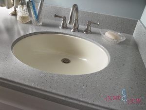 Круглая мойка в ванную Hi-Macs S028 Alpine White