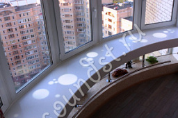 Подоконник из искусственного камня для балкона Akrilika A 101 Clacier White